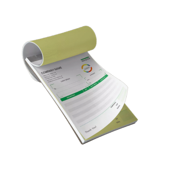Custom Invoice & Receipt Books
